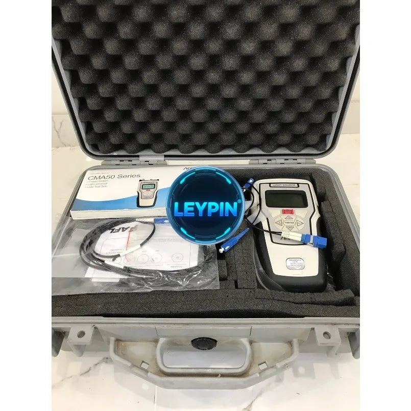 Anritsu CMA50 Light Source With Nett Optical Power Meter & Accessories     ytdi