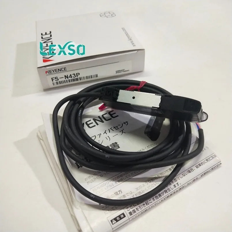 New Keyence Digital Optical Fiber Sensor Optical Fiber Amplifier Main Unit PNP FS-N43P lexso