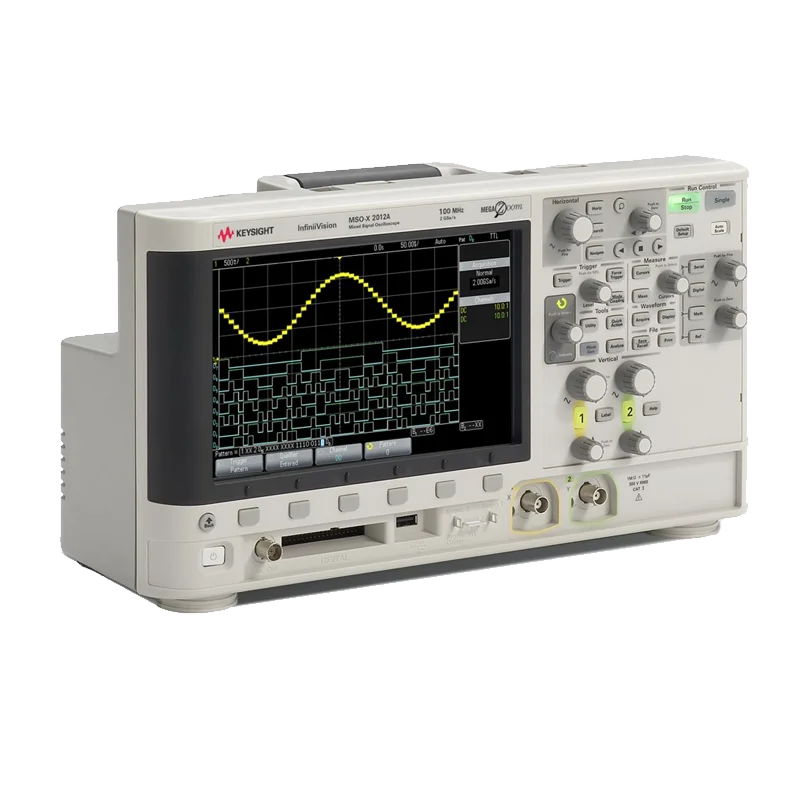 Keysight Agilent DSOX2002A MSOX2012 DSO-X2022A Oscilloscope 70 MHz Electronic Measuring Instrument with 2 Analog Channels