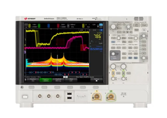 KEYSIGHT DSOX6002A Oscilloscope: 1 GHz - 6 GHz, 2 Analog Channels