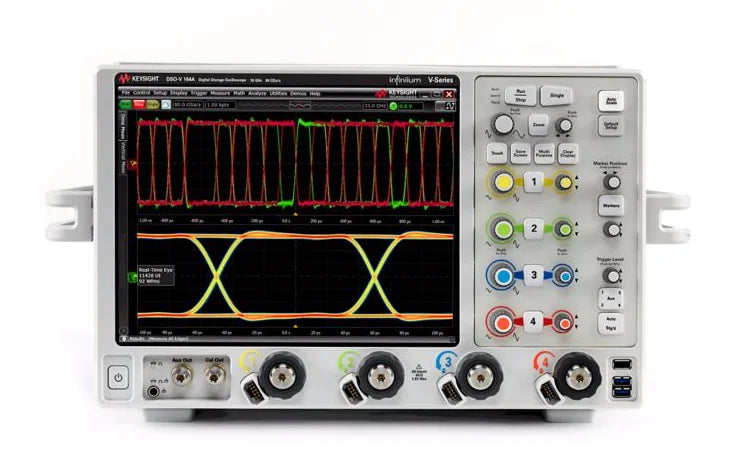 KEYSIGHT DSOV164A Infiniium V-Series Oscilloscope: 16 GHz, 4 Analog Channels