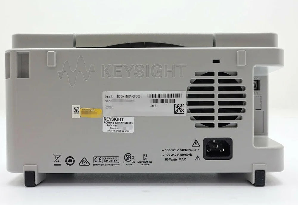 Keysight Used DSOX1102A Digital Storage Oscilloscope, 70 MHz, 2Ch (Agilent)