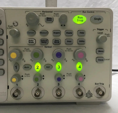 Agilent DSO1024A Oscilloscope, 200 MHz, 4 Channel