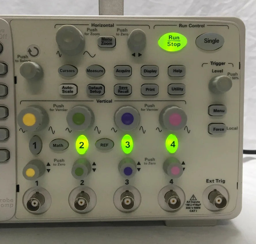 Agilent DSO1024A Oscilloscope, 200 MHz, 4 Channel