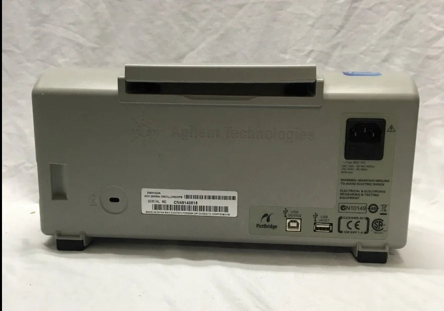 Agilent DSO1024A Oscilloscope, 200 MHz, 4 Channel