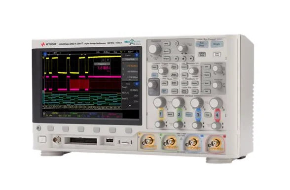 KEYSIGHT DSOX3054T Oscilloscope: 500 MHz, 4 Analog Channels