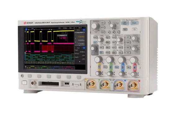 KEYSIGHT DSOX3014T Oscilloscope: 100 MHz, 4 Analog Channels