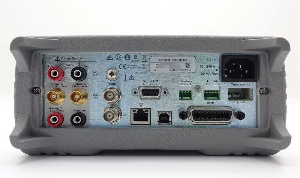 Keysight Used B2987A Electrometer/High Resistance Meter 0.01fA, 1000V (Agilent) Price Negotiable