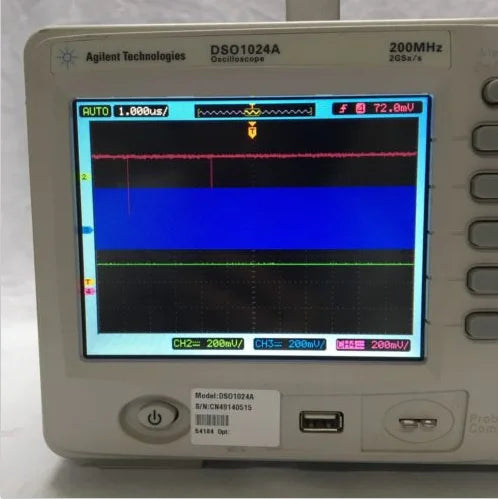 Agilent DSO1024A Oscilloscope, 200 MHz, 4 Channel