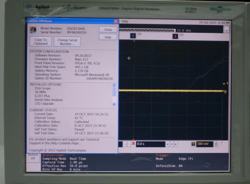 Keysight DSA91304A Digital Signal Analyzer - 13 GHz (Agilent DSA91304A)