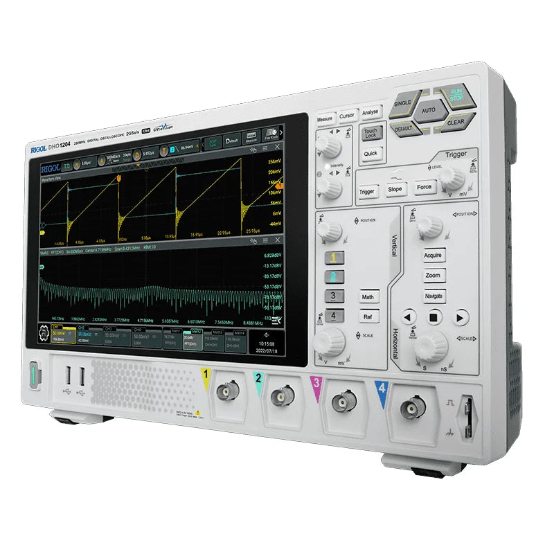 RIGOL DHO1204 Oscilloscope 4CH 200MHz Digital Oscilloscope 2GSa/slexso