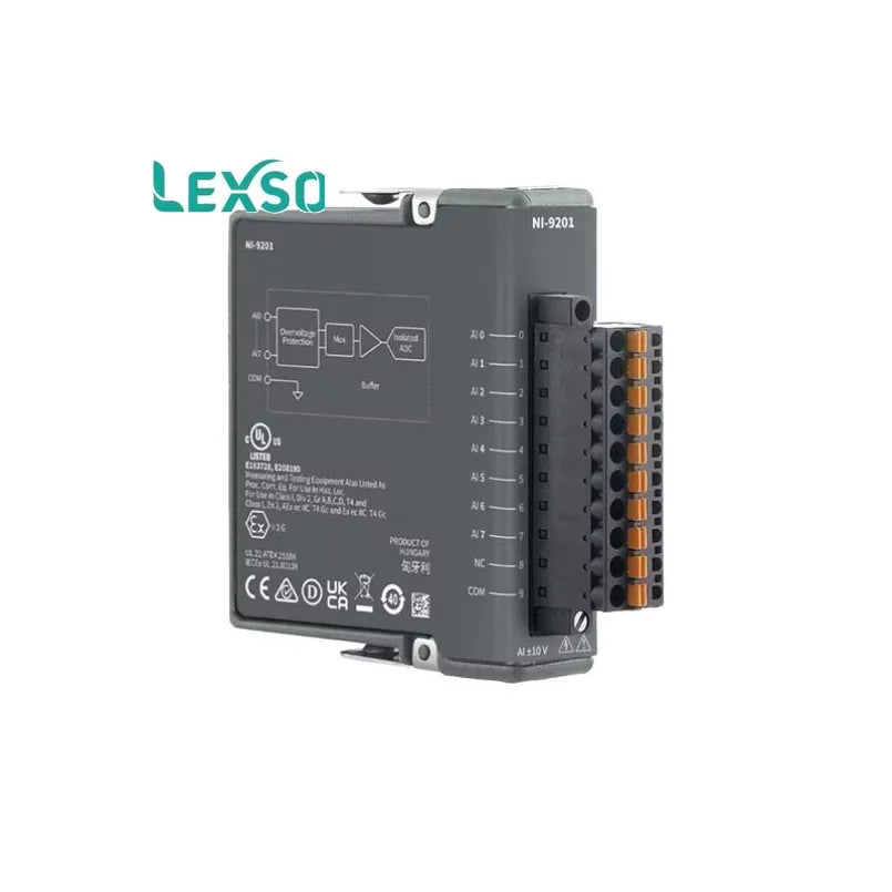 National Instruments NI 9201 Analog Input Module for Data Acquisition Electronic Measuring Instrument with Voltage Input lexso