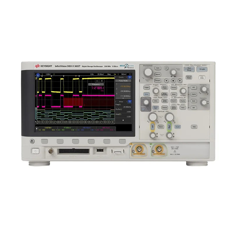 Keysight InfiniiVision 3000T X Series DSOX3022T Oscilloscope, 200 MHz, 2 Analog Channels - Get a Discount