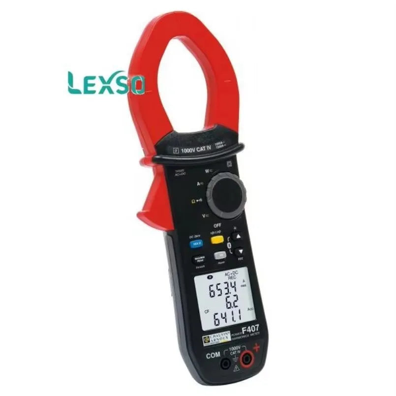 Chauvin Arnoux F407 1000 a Clamp Meter Power and Harmonics Multimeter    lexso