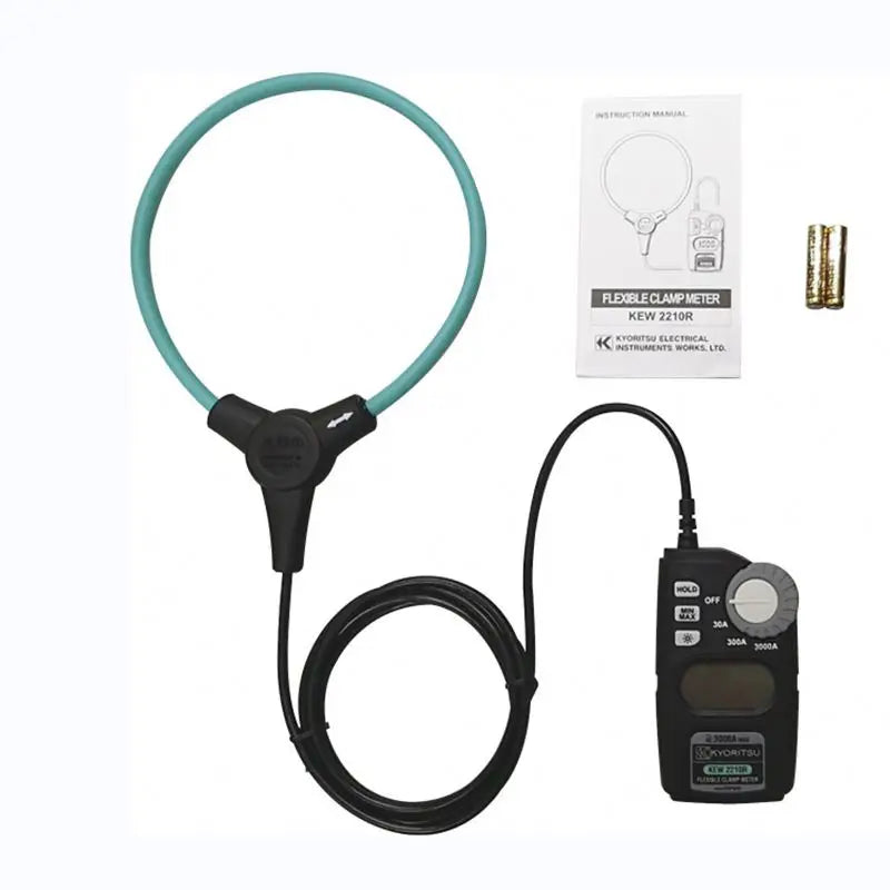 Kyoritsu KEW 2210R AC Clamp Meter Reading Range 3000A Resolution 0.01A Clamp Meter