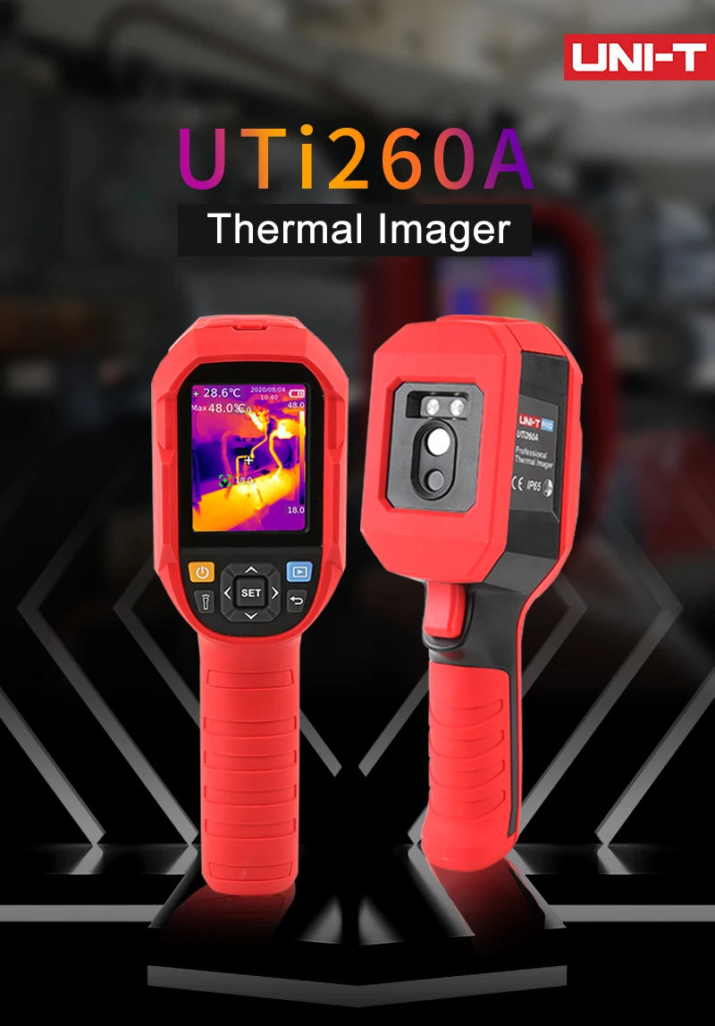 UNI-T UTi260A HD 256 X 192 Pixels Industrial Infrared Thermal Imager Camera Temperature Imaging Circuit Electrical Maintenance    ytdi