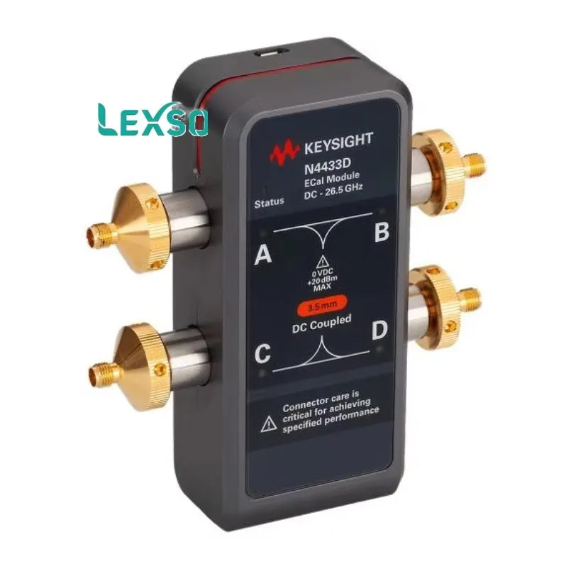 Keysight N4433D N4431D Electronic Calibration Module (ECal) 4-Port RF Instrument for DC/300 kHz to 26.5 GHz lexso