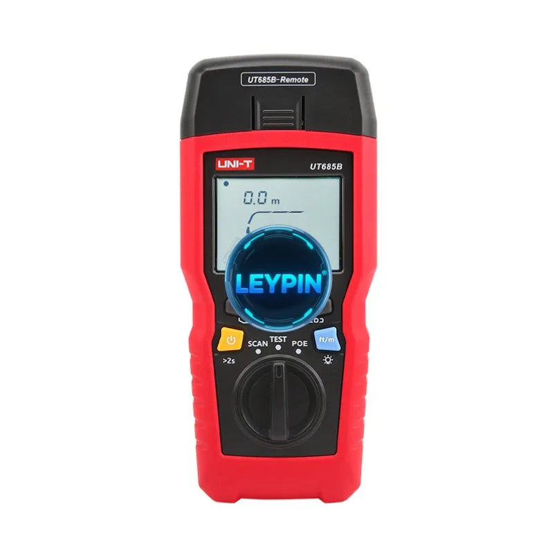 UNI-T UT685B Kit TDR Cable Tester that Tests RJ11 RJ45 Coaxial Cable Types Identifies POE Standards Range 500m     lexso