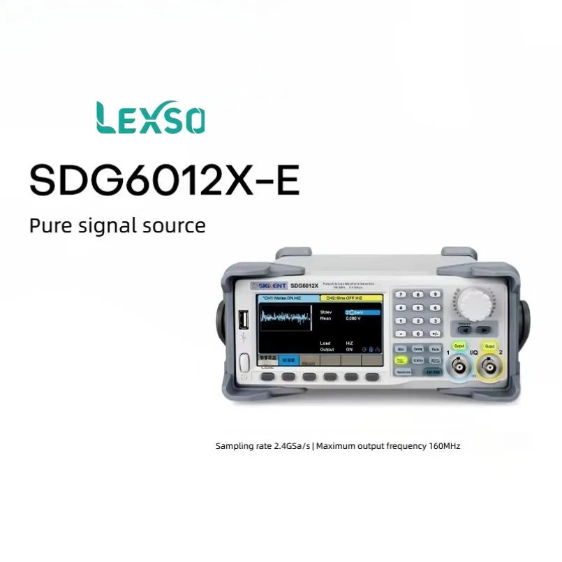 Siglent SDG6032X/SDG6052X Pulse Arbitrary Waveform Signal Generator Adopts 2.4g 2-channel 16-bit Resolution  lexso