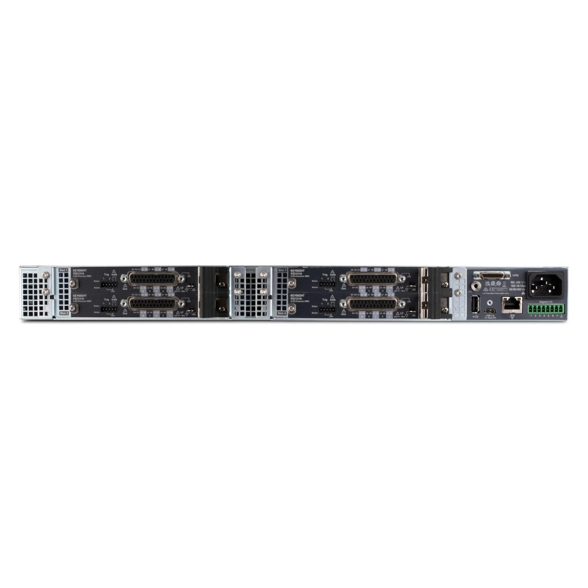 Keysight PZ2100A High-Density Precision SMU Mainframe (4-Slot, 1U)