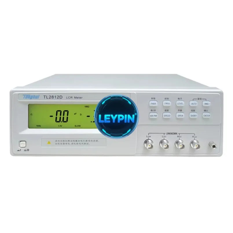 Tonghui TL2812D LCR Meter High Precision Parameter Tester 100Hz,120Hz,1kHz,10kHz    ytdi
