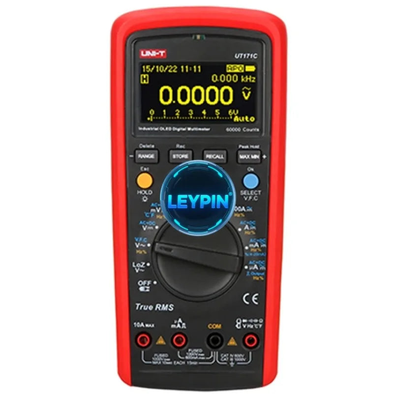 UNI T UT171C Industrial TRMS Digital Multimeter Multimetro AC DC Tester Analog bar LoZ VFC Frequency OLED Display   lexso