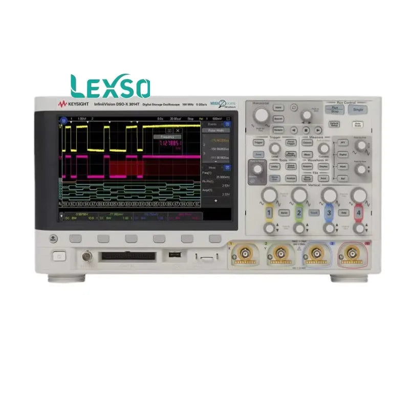 Keysight Bandwidth 350 MHz 4 Analog Channels 16 Digital Channels DSOX3104T Mixed signal Oscilloscope lexso
