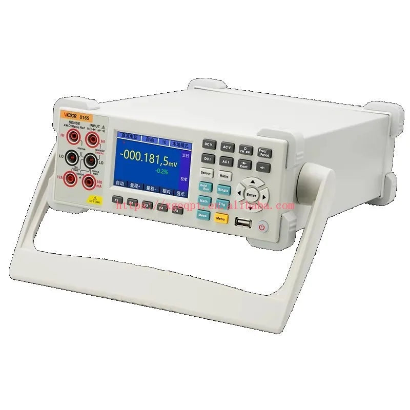 VICTOR 8165A 6 1/2 Smart Bench Type Digital Multimeter RS232 Usb SCPI Support Meter  Bench Multimeter   ytdi