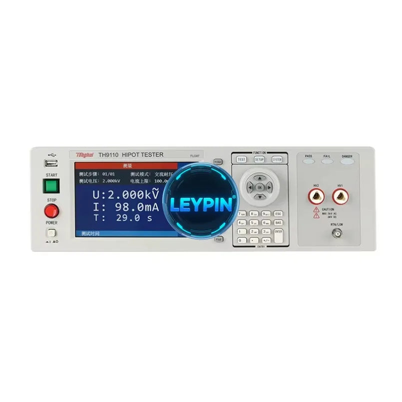 Tonghui TH9110 TH9110A TH9111 TH9111A Hipot Tester AC DC Voltage Withstand Insulation Mester    ytdi