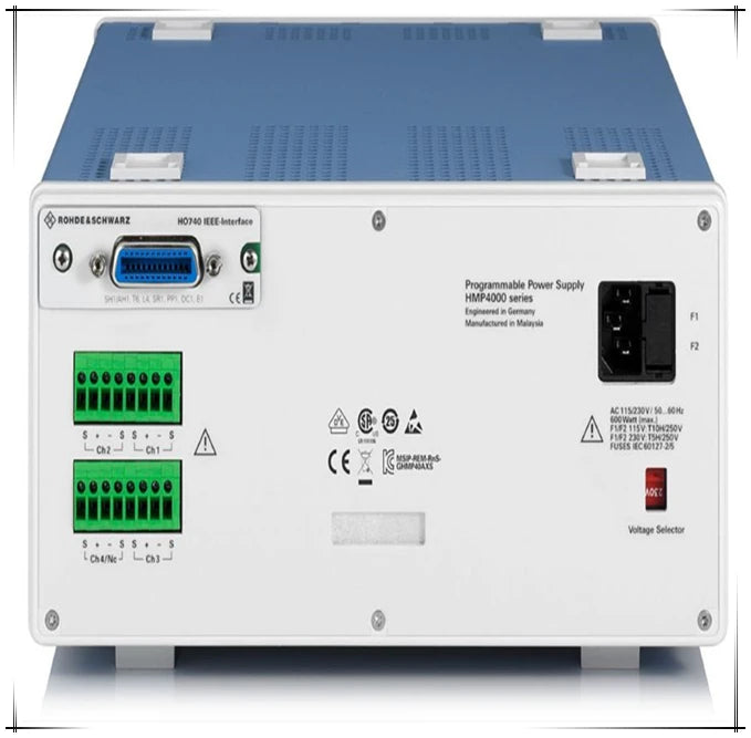 Used Rohde & Schwarz HMP4040 High performance power supply