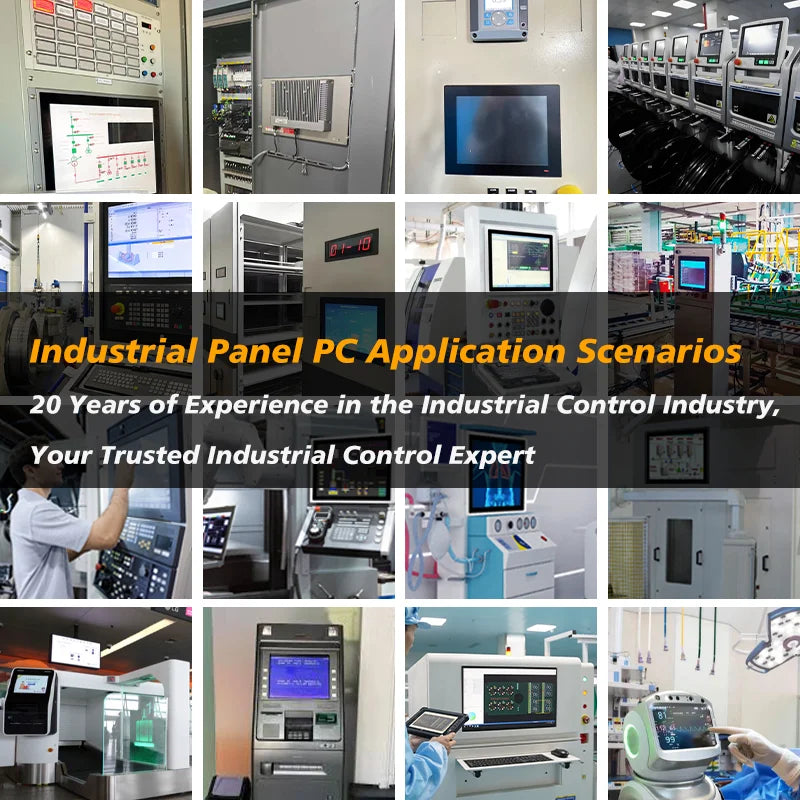 KTB 10.1" Inch Embedded System Industrial Lcd Monitor 10"windows Panel Pc   12.1 Inch Industrial Panel Pc    ytdi