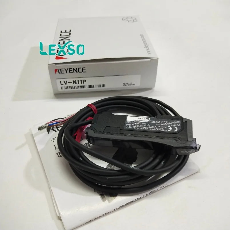 KEYENCE LV-N11P Amplifier Cable Main Device PNP Digital Laser Sensor lexso