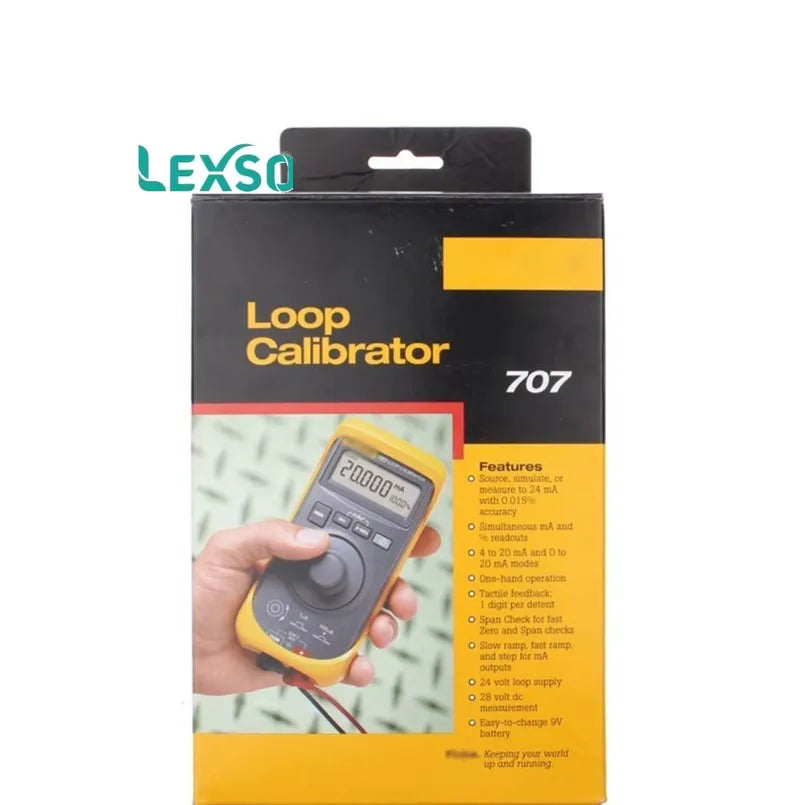 707 Current Loop Calibrator with Quick Click Knob 707  lexso