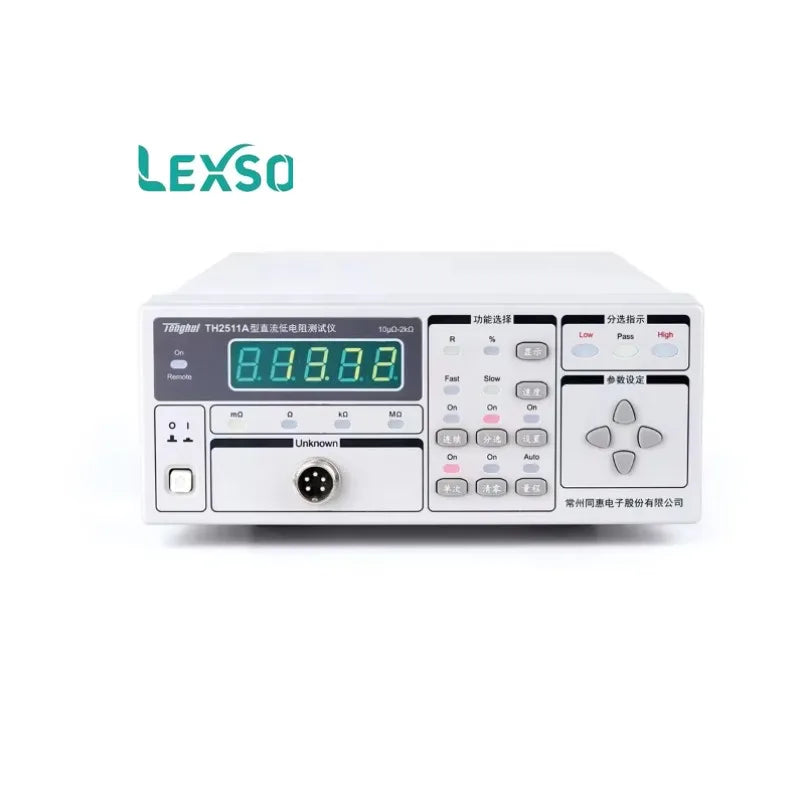 TH2511A/TH2512+/TH2512A+/TH2511B+ High Precision DC Low Resistance Tester  lexso