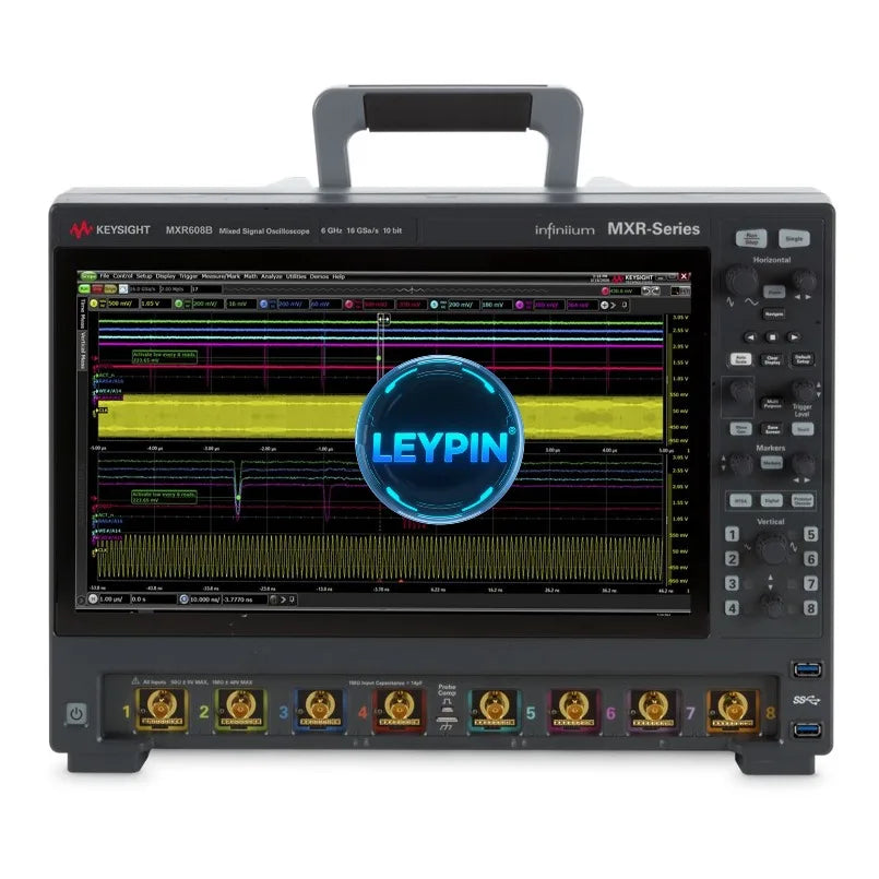 Keysight MXR608B Infiniium MXR Series Oscilloscope: 6 GHz, 8 Channels    lexso