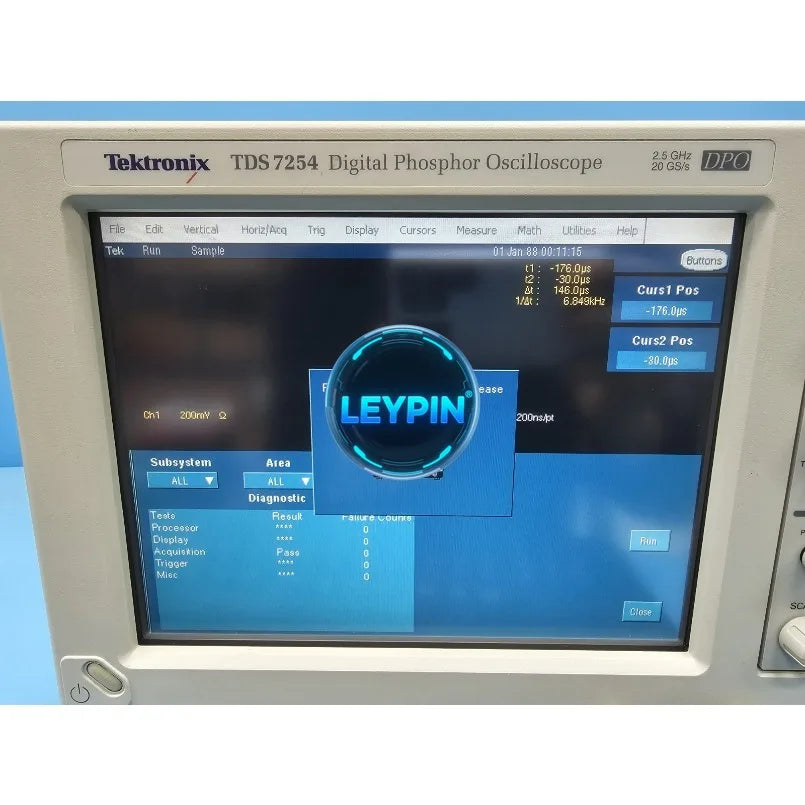 TEKTRONIX TDS7254 Digital Phosphor Oscilloscope 2.5 GHz 20 Gs/s    ytdi