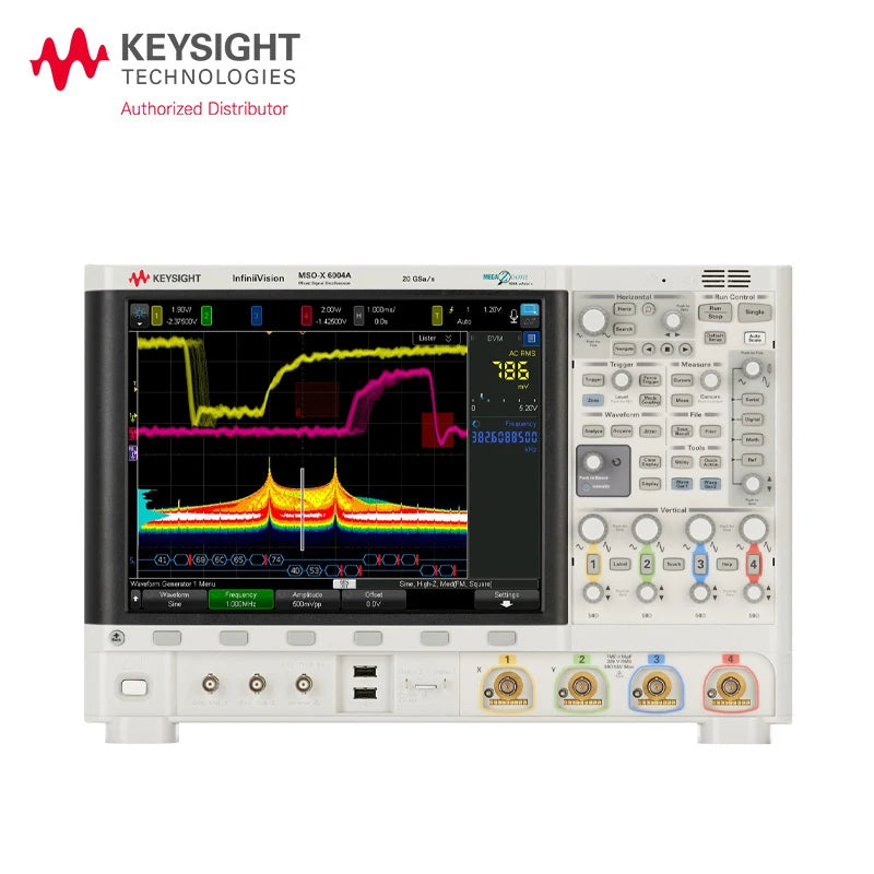 Keysight InfiniiVision Oscilloscope 6000 X Series lab test Oscilloscope Bandwidth Upgrades6 GHz/20GSa/s/1G-6GHz/4ch