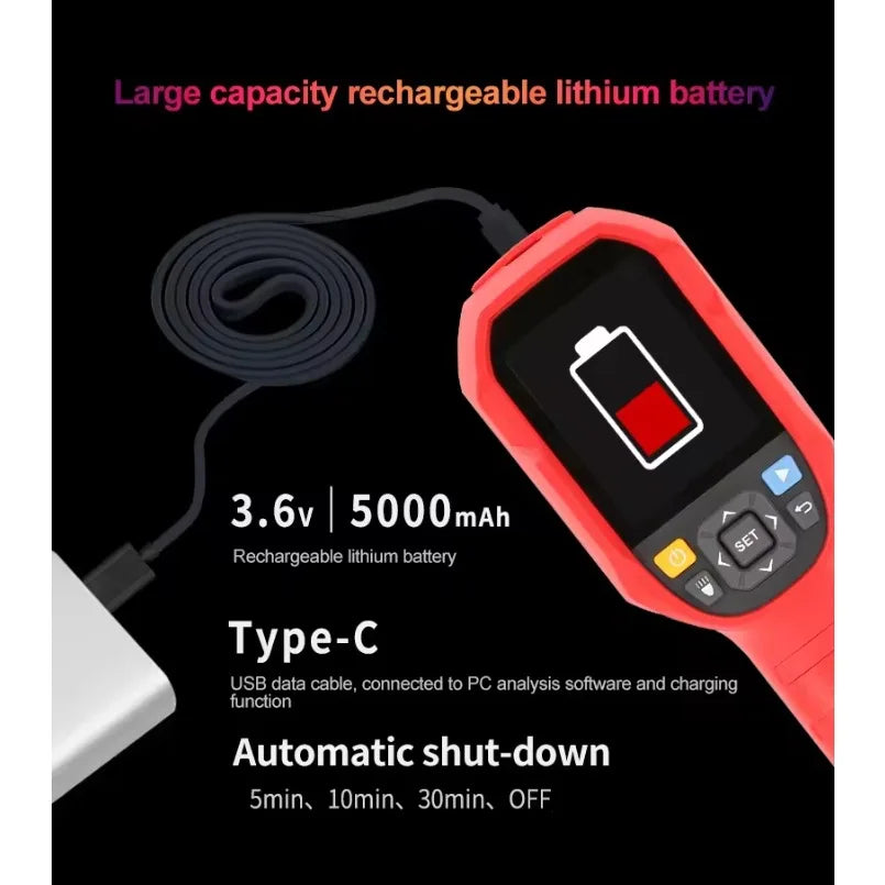 Industrial Infrared Thermal Imager Camera UNI-T UTi260A Temperature Imaging Circuit Electrical Maintenance lexso