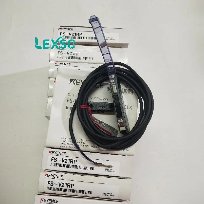 New FS-V21RP Fiber Optic Amplifier Units New Genuine Digital Fiber Optic Sensor lexso