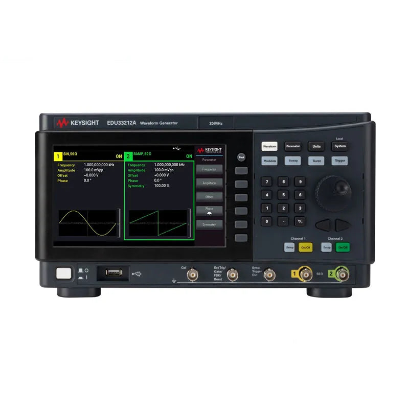 Keysight 20 MHz 2-Channel OEM Waveform Generator Model EDU33212A Customizable Support 1-Year Warranty Made in America