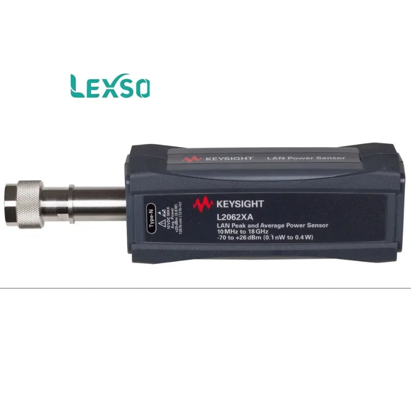 Keysight L2062XA 10MHz to 18GHz/50000 readings/sec/-70 to +26 dBm/1M LAN Wide Dynamic Range Average and Peak Power Sensor lexso    ytdi
