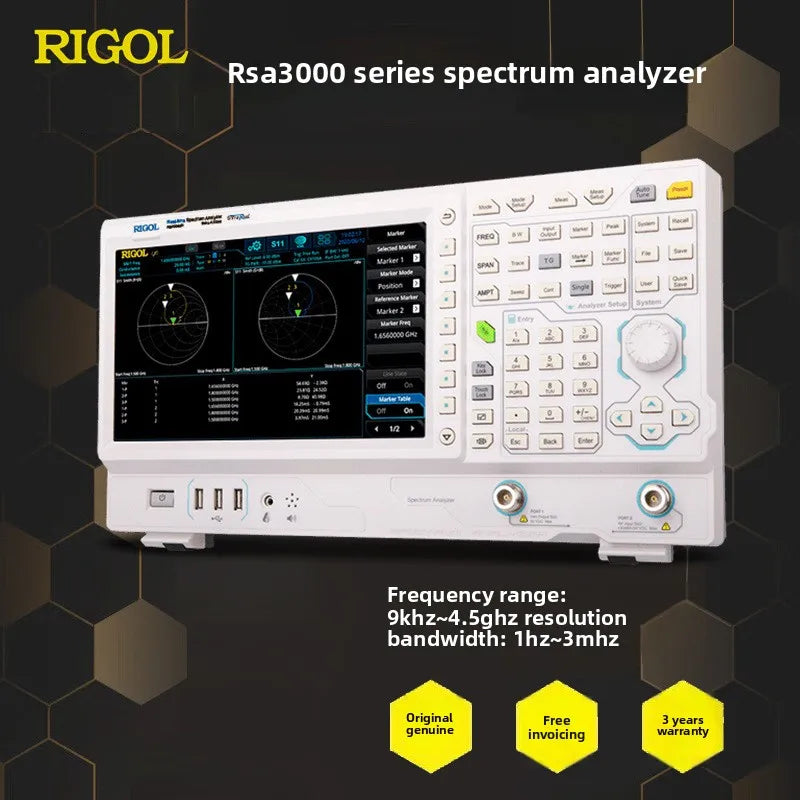 RIGOL RSA3030/RSA3045-TG Industrial Spectrum Analyser with Convenient Touch Screen Board DC DC Converters Tracking Source Board