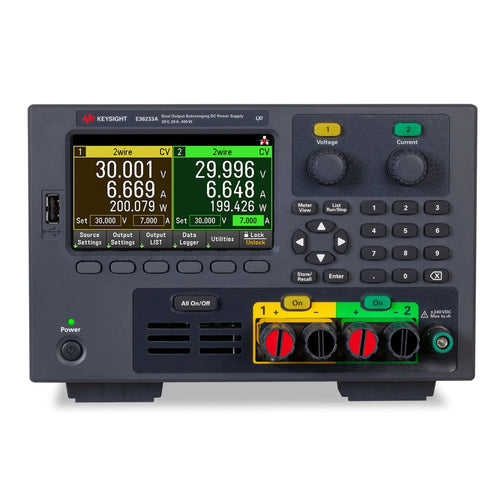 Keysight E36233A 400W Autoranging Dual Output Power Supply 30V 20A