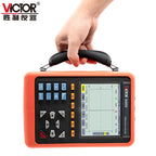 VICTOR 5000 1000A Current Sensor Handheld Electrical Energy Analyzer Meter 4 Channel Voltage Current USB 3 Phase Smart Digital   ytdi