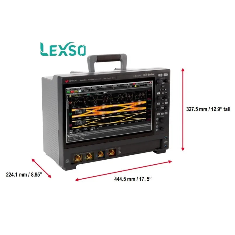 Keysight EXR204A Infiniium EXR Series Oscilloscope 2 GHz 4 Channels Maximum Memory Depth 1.6 Gpts lexso