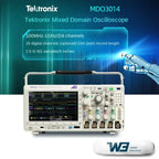 Tektronix MDO3014 Portable 4-Channel Mixed Domain Digital Oscilloscope Multi-Function Handheld Multi-Function MDO3024  lexso