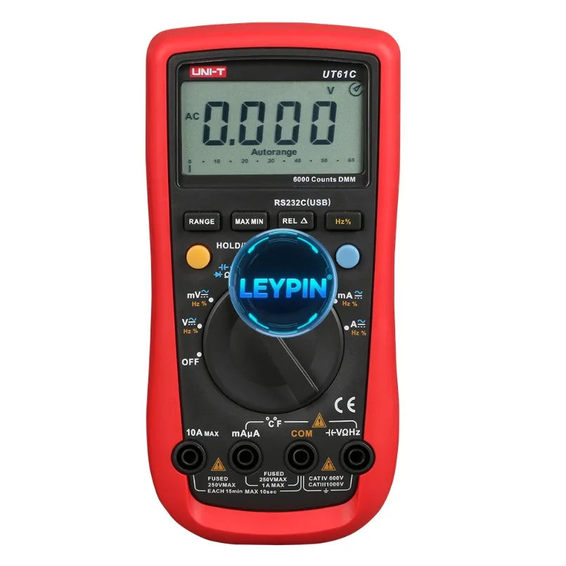 UNI-T UT61C 10A 750V Multimeter Specifications Digital Multimeter Price Multimeter     lexso