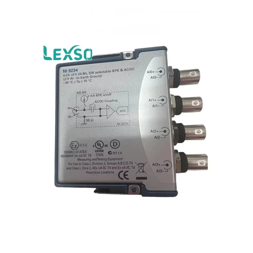 NI-9234 NI-9231 NI-9250 C Series Sound and Vibration Modules with OEM Customization and 3-Month Warranty lexso