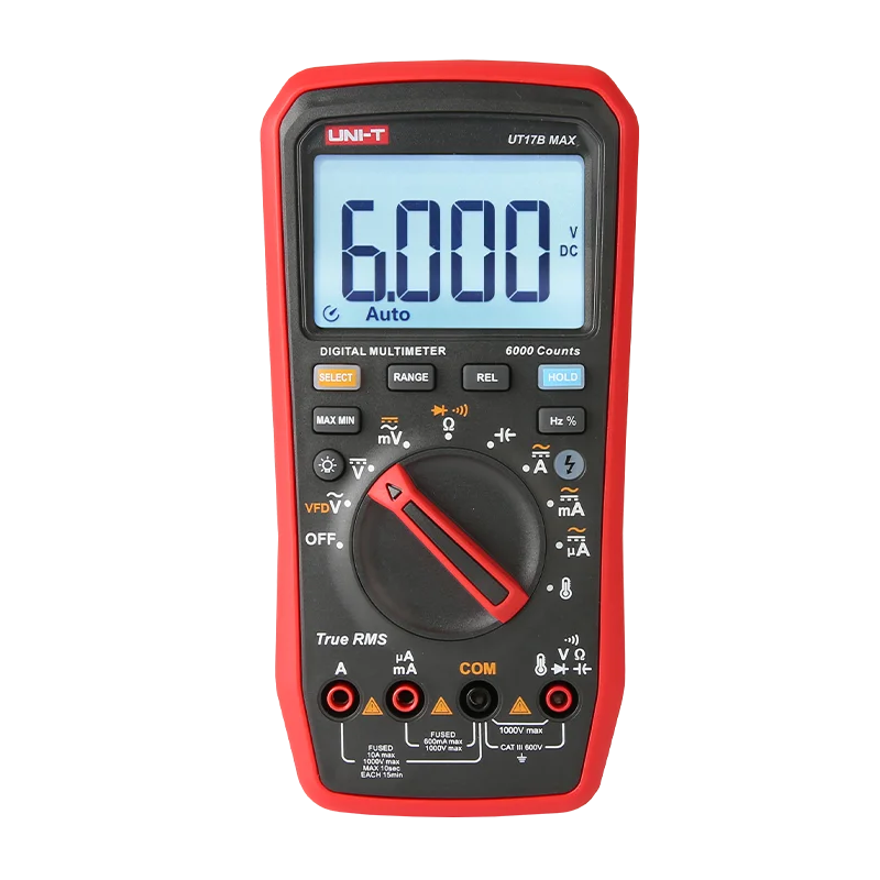 Max True RMS Digital Multimeter VFD 1000V 10A Resistance Capacitance Frequency Test Meter lexso
