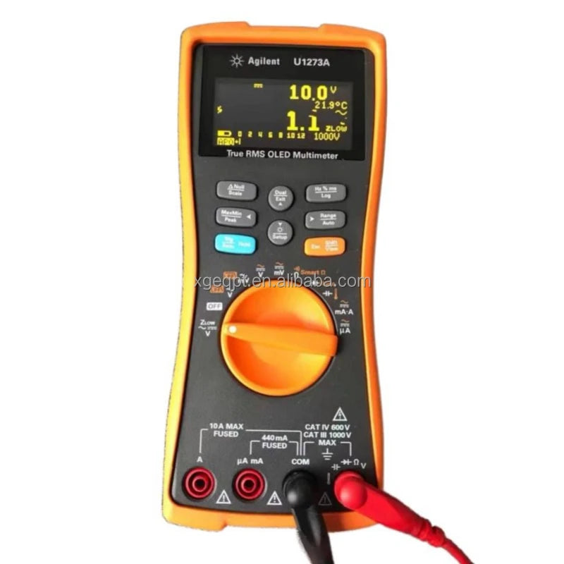 Used HP Keysight Agilent U1273A Handheld Digital Multimeter    ytdi